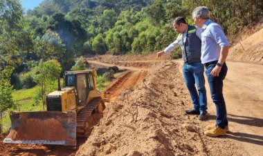 Pavimentação da MGC-262, entre Caeté e Barão de Cocais, já tem 20% dos serviços executados