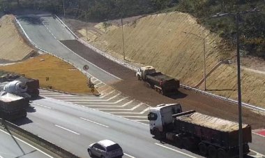 Área de escape evita acidente grave no Anel Rodoviário
