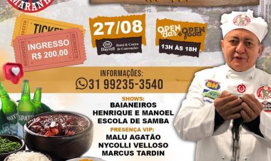 31ª Feijoada do Maranhão Está chegando, dia 27 de agosto às 13h