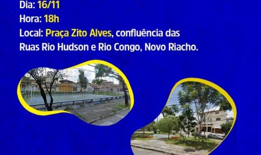 Convite a Comunidade do Novo Riacho