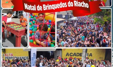 NATAL DE BRINQUEDOS DO RIACHO, SUCESSO TOTAL