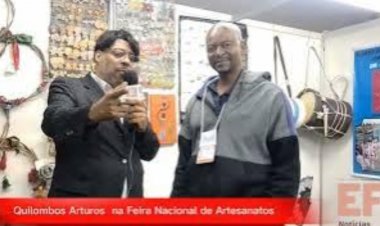 Quilombos Arturos  na 33ª Feira Nacional de Artesanatos