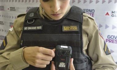 Câmeras nas fardas dos policiais militares de Minas já estão funcionando