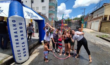 RUA DE LAZER DA ESCOLINHA PRIME PASSI EM PARCERIA COM LEO DA ACADEMIA, SÓ ALEGRIA! 
