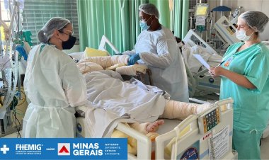 Hospital João XXIII é referência na ampliação da Rede Estadual de Atenção ao Paciente Queimado