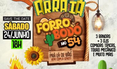 Projeto Forrobodó no Galpão 54 apresenta:  “Arraiá no Forrobodó”