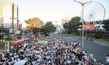 Marcha Para Jesus reúne cerca de 8.000 pessoas em Contagem