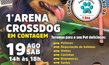 1ª ARENA CROSSDOG EM CONTAGEM - ENTRADA FRANCA