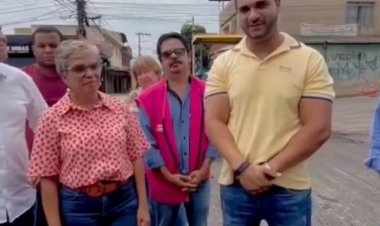 Vereador Léo da Academia anuncia obras importantes no Bairro Riacho ao lado da Prefeita Marília Campos